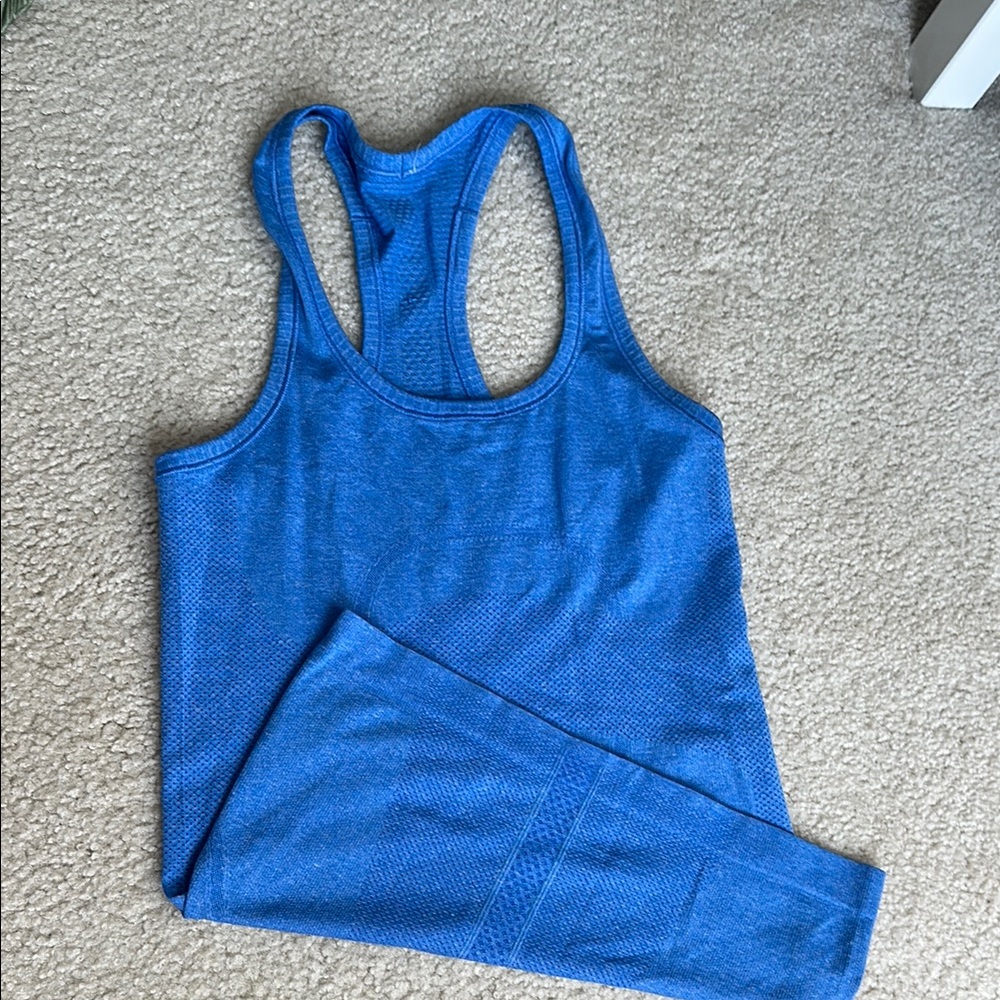Lululemon blue swiftly tech tank